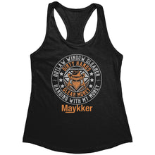 Outlaw Window Cleaner "Money Maykker" Ladies Racerback Tank