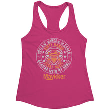 Outlaw Window Cleaner "Money Maykker" Ladies Racerback Tank