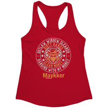 Outlaw Window Cleaner "Money Maykker" Ladies Racerback Tank