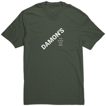 Damons_The_Place_For_Ribs_T-Shirt_Olive_Front_Mockup.png