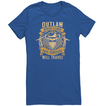 Outlaw Window Cleaner "Have Squeegee, Will Travel" Ladies T-shirt
